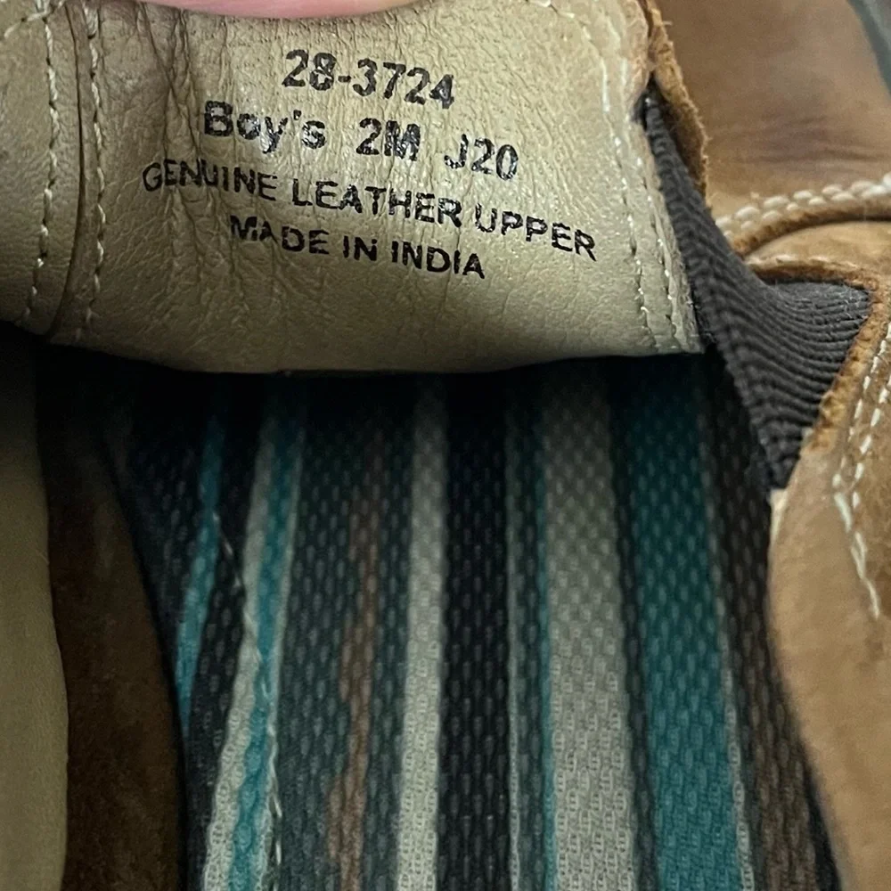 Johnston & Murphy McGuffey Leather Slip-Ons Boy’s Size 2